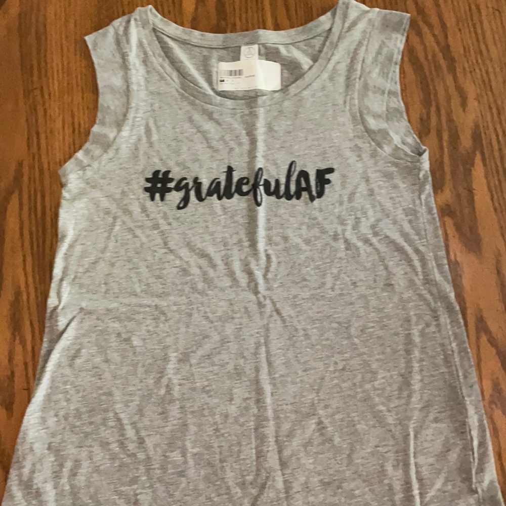 Alternative Apparel Grateful AF muscle tee